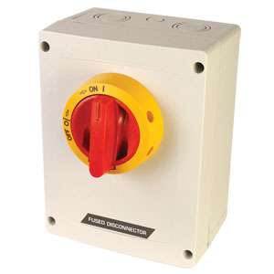 Fused Disconnect Switch, 30A, 600 Vac, manual motor controller | KKVM Series Across-the-line Motor Disconnect Switch