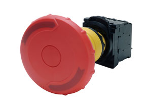 Standard Plastic Mushroom, Momentary & E-Stop Pushbuttons | OMPBD7P-MM