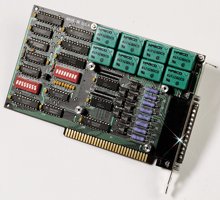 Electro-Mechanical Relays/Isolated Digital Input Board for IBM PC and Compatibles | CIO-PDISO8