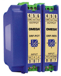 Resistance and Potentiometer Input Signal Conditioners | DRF-RES and DRF-POT