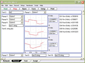 Data Acquisition and Control Software for use with instruNet Data Acquisition Systems | iNET-iWPLUS