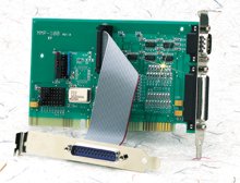 Dual RS-232/Multimode ParallelPlug-in Adaptor for IBM or Compatible Computer
Discontinued ! | MMP-100