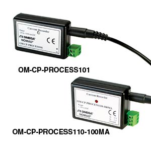 Process Current Data Loggers (+/- 100mA)
 | OM-CP-PROCESS101 and OM-CP-PROCESS110