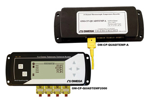 4 Channel Thermocouple Data Logger | OM-CP-QUADTEMP-A and OM-CP-QUADTEMP2000