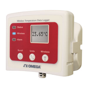 Wireless-Datenlogger für Temperatur mit Display | OM-CP-RFTEMP2000A