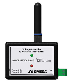 Wireless Low Level Voltage Transmitter Part of the NOMAD® Family These products are not CE marked and use a frequency band which is not approved for use in Europe | OM-CP-RFVOLT101A