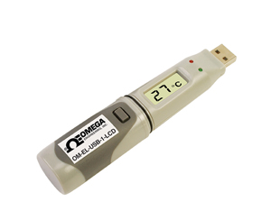 Datenlogger für Temperatur mit LCD-Anzeige | OM-EL-USB-1-LCD