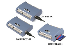 Plug-and-Play USB-Messsystem mit Thermoelementeingang | OM-USB-TC