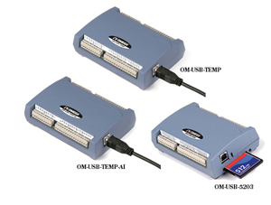 Plug-and-Play USB-Messsystem mit Temperatureingang | OM-USB-TEMP