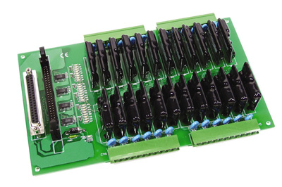 24 Channel Solid State Relay Output Board for OME-PIO-D144 | OME-DB-24SSR and OME-DB-24SSR/D