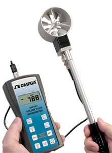 HHF142 Series Handheld Rotating Vane Anemometer | HHF142