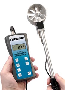 HHF143 Series Handheld Rotating Vane Anemometer | HHF143 Series