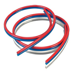 Omegaflex® Multi-Colored Ribbon Polyurethane Tubing | MCRPT Series Tubing, 95A Durometer Polyurethane Tubing