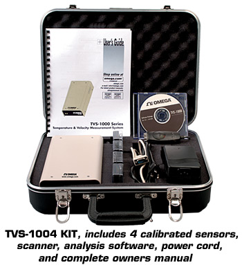 Velocity and Temperature Measurement System | TVS-1000 Series