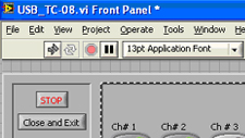 Beispiel für Labview