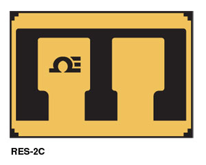 Bridge-Balancing and Zero Temperature-Compensation Resistors | RES-2C, RES-5C, RES-2N, RES-5N