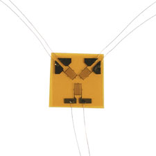 Strain Gage Rosettes, 3 Measuring Grids | SG Series Strain Rosettes