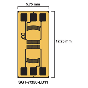 SGT-LD11 DMS in Messwertaufnehmer-Qualität - Lineare Membram-DMS als Voll- und Halbbrücken | SGT-LD11