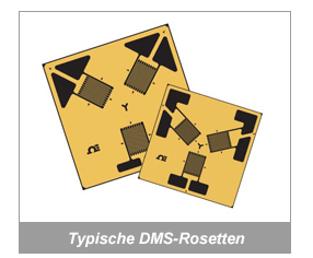 Typische DMS-Rosetten