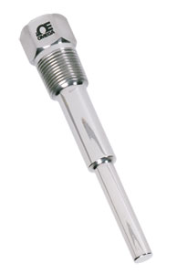Standard Threaded Well for Industrial Glass Thermometers | Series 445S