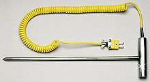 Rugged Penetration Thermocouple Probes with Extra Heavy Wall &
