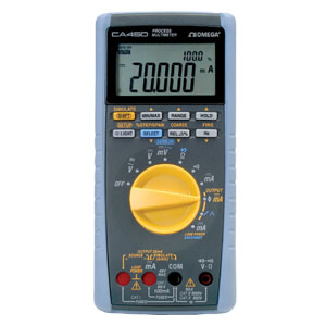 Process Multimeter Loop Power, 4 to 20 mA Digital Multimeter Output Function | CA450 Series