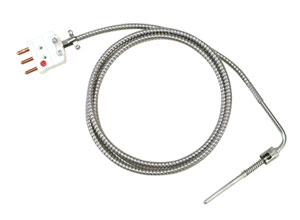 Extruder RTD Probes, Compression Fitting and Bayonet Styles | CF-000-RTD, BT-000-RTD, CF-090-RTD and BT-090-RTD