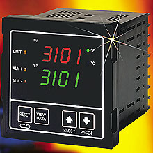 1/4 DIN Limit Temperature/Process Controllers with Modular Communications Options | CN3101