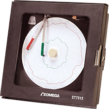 Economical 2-Pen Circular Process Recorder | CT7310, CT7311, CT7312