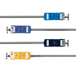 Quick Disconnect Thermocouples with Standard Size Moulded Plug | (*)QIN and (*)QSS Series