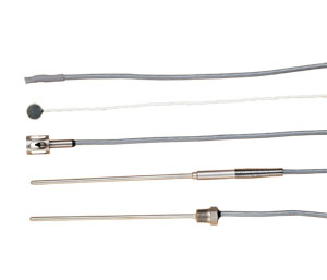 Linear Response Thermistor Probes with 3 metre Cable terminated in 3 stripped leads, Various Applications and Styles | OL-700 Series
