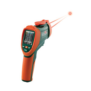 OS-VIR50 Infrarotthermometer mit Doppellaser und eingebauter Video-Kamera | OS-VIR50