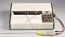Single or Dual Pen Flatbed Strip Chart Recorders, 16 Chart Speeds, 12 Input Spans Discontinued Product!  | RD-1201 & RD-1202