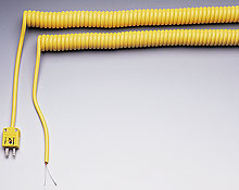 Retractable Sensor Cables for Thermocouples, RTDs and Thermistors | RSC and RSCM Series