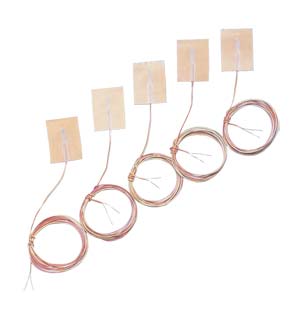 Fast-Response Thermocouples with Self-Adhesive Backing | SA1-(*)-72-SC