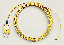 Epoxy Coated Tip Thermocouple, Types  J, K, T and E | TC-PVC and 5TC-PVC Series