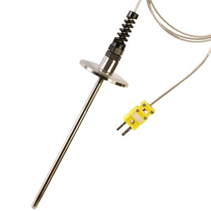 Vacuum Thermocouple Sensors | Vacuum Chamber Temperature | Thermal Vacuum | Industrial Heating | TCV-CB Series