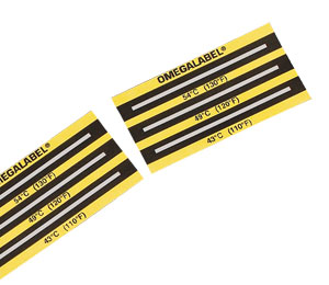 Continuous Temperature Labels, Non-Reversible Profile Style OMEGALABEL™ | TL-P Series