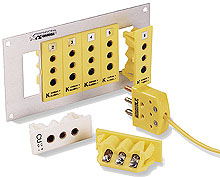 Panel sockets for Thermocouples and RTDs | TPJ-(*)-F